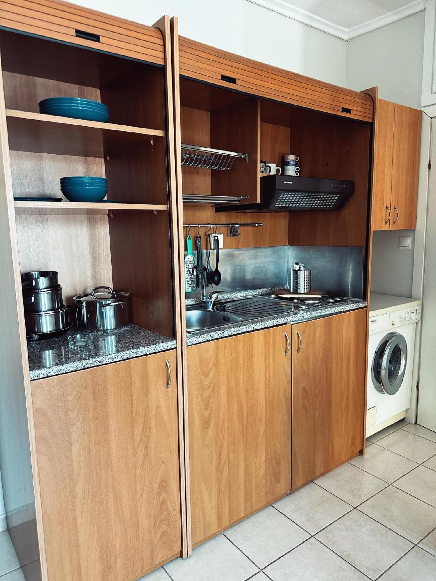 Homely Flat Near Airport Thessaloniki Exterior foto