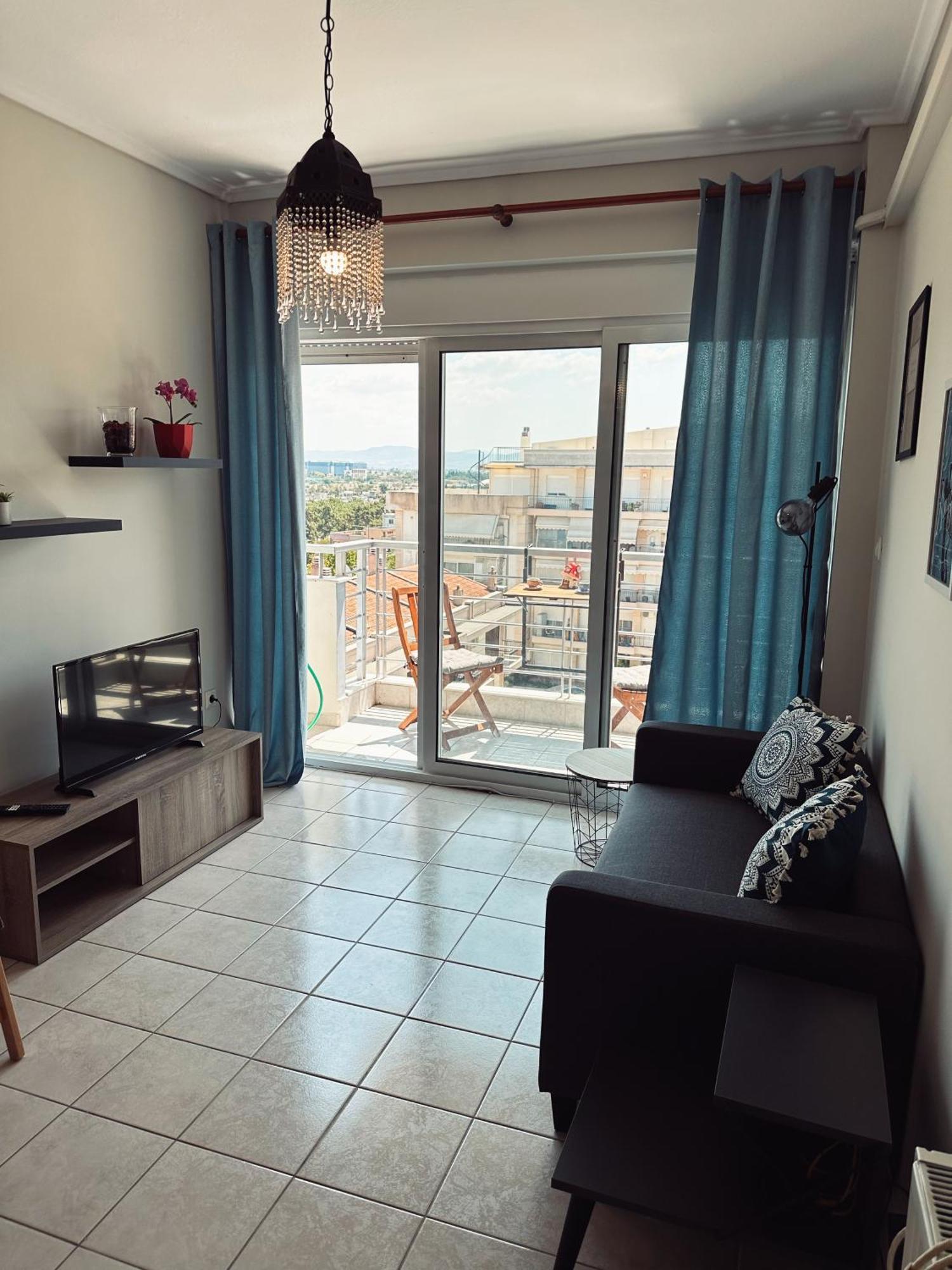 Homely Flat Near Airport Thessaloniki Exterior foto